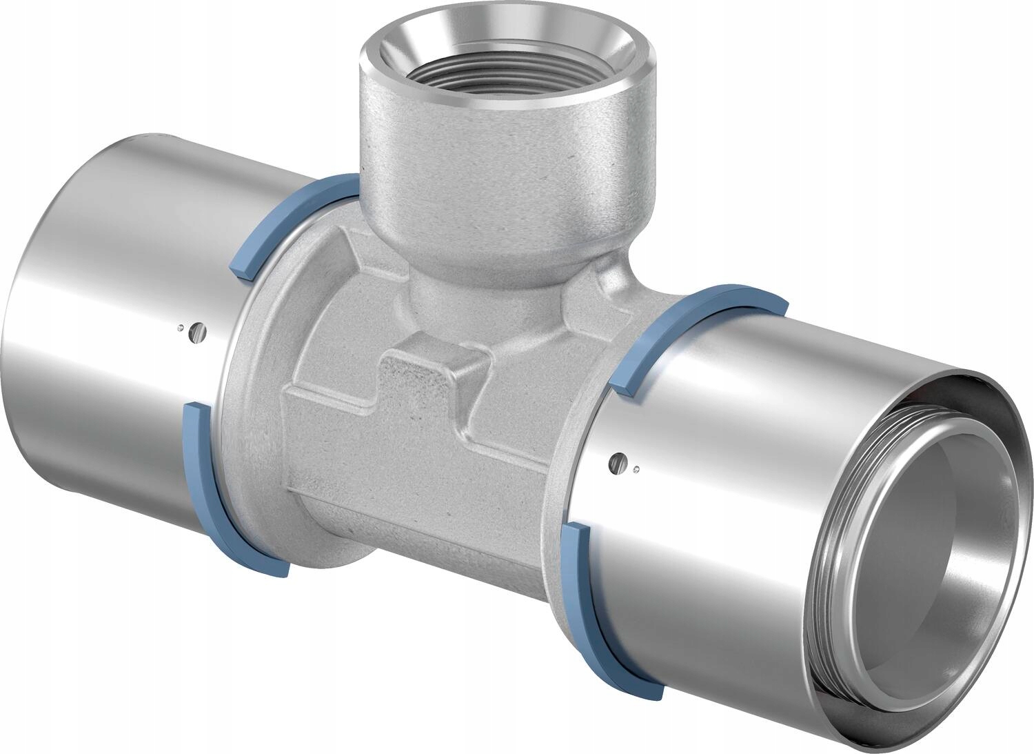 Uponor S-Press trojník s vnútorným závitom 50-Rp1"FT-50 1046929