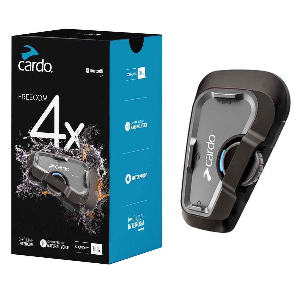 Interkom Cardo Freecom 4x Single Sada na jednu prilbu