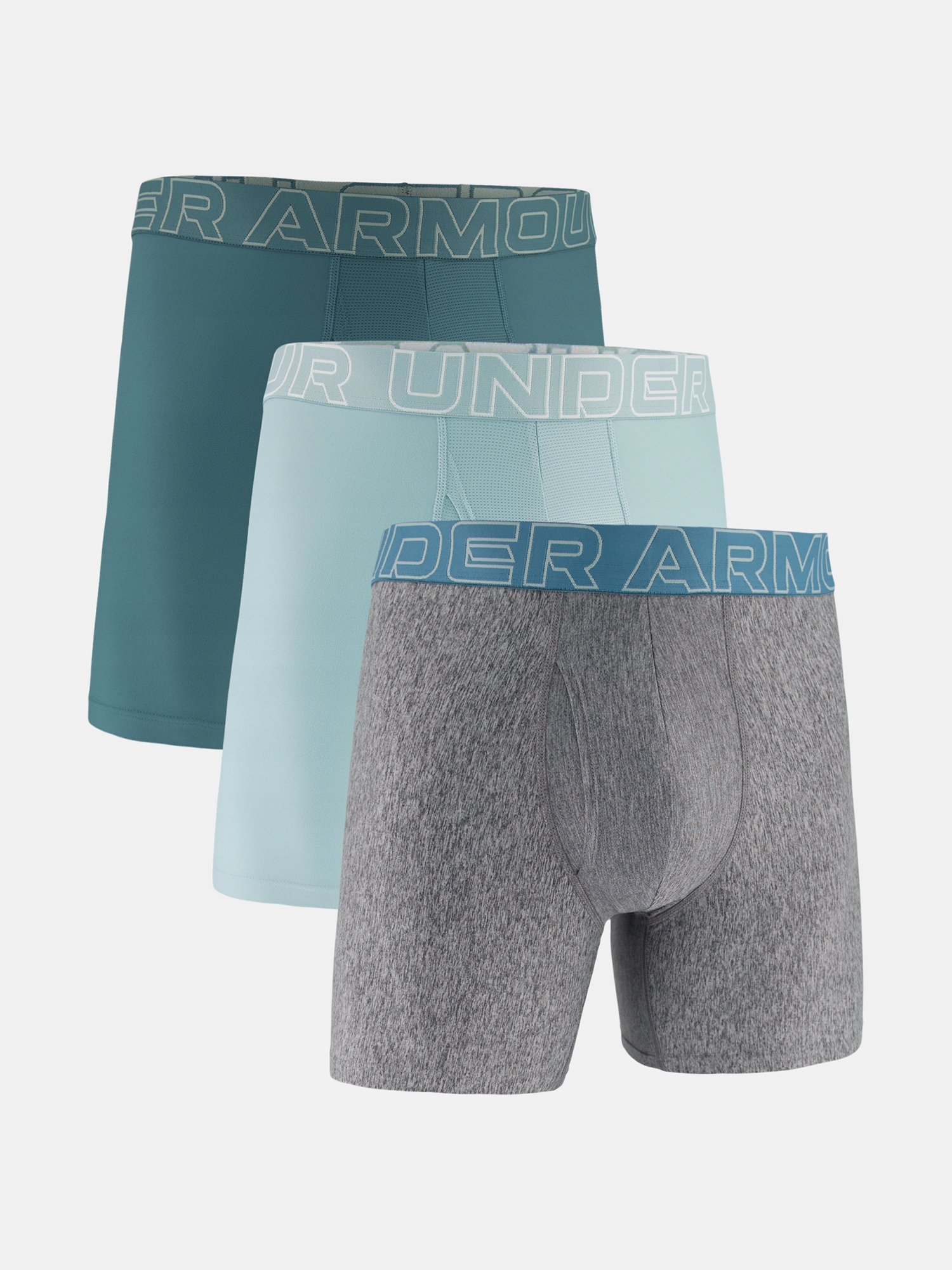 Under Armour Pánské boxerky Ua Performance Tech Print 6in 1pk