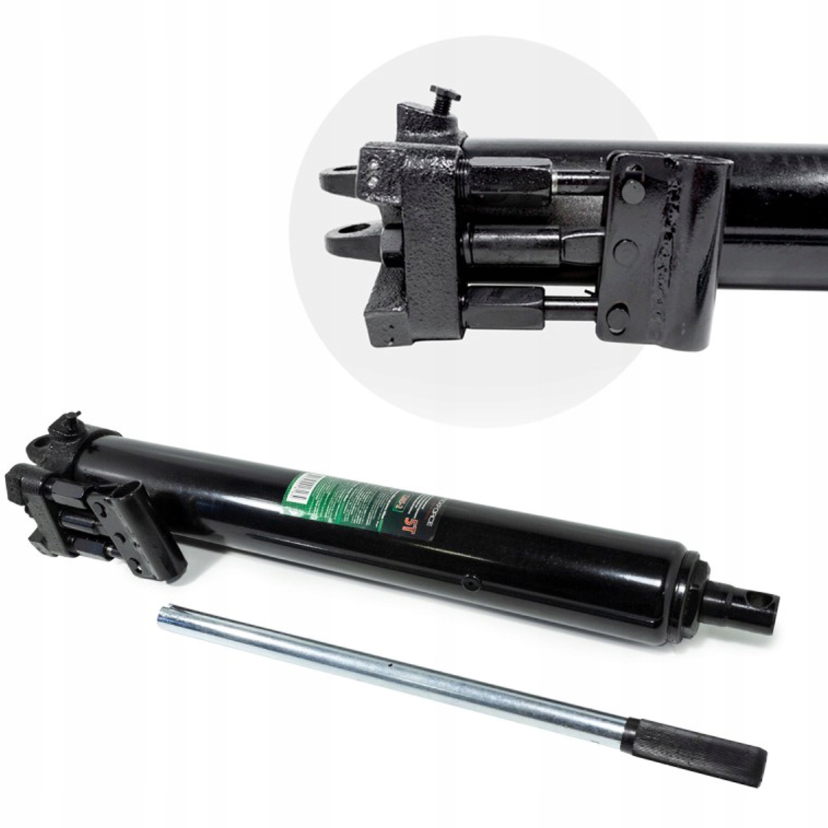Hydraulický zdvihák na žeriav 5T čierny Rockforce