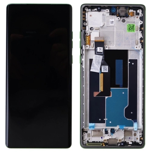 Originální LCD displej Rámeček Motorola Edge 50 Fusion XT2429 Green