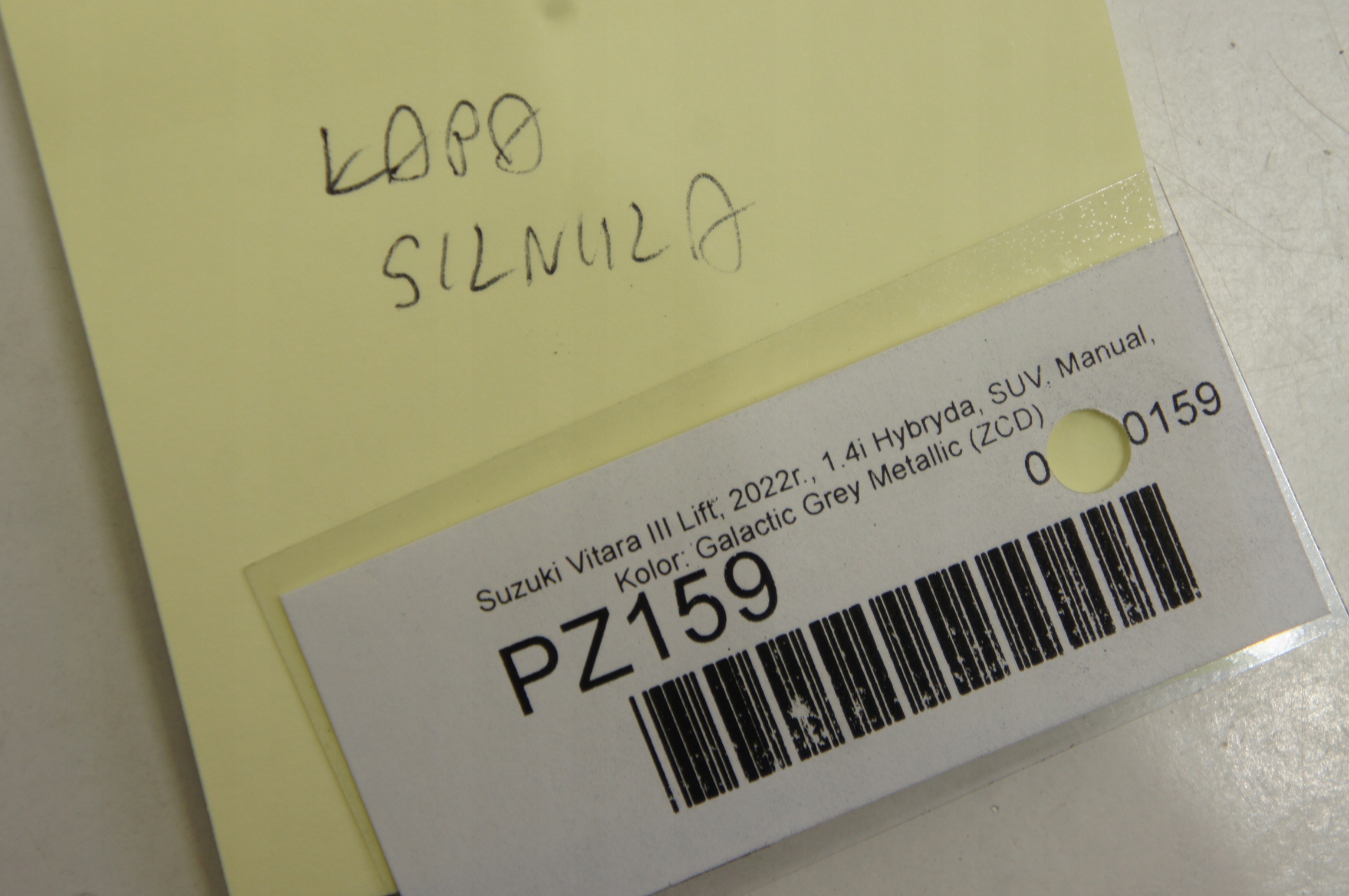 PZ159 suzuki VITARA III 1.4и лапа кронштейн Двигателя