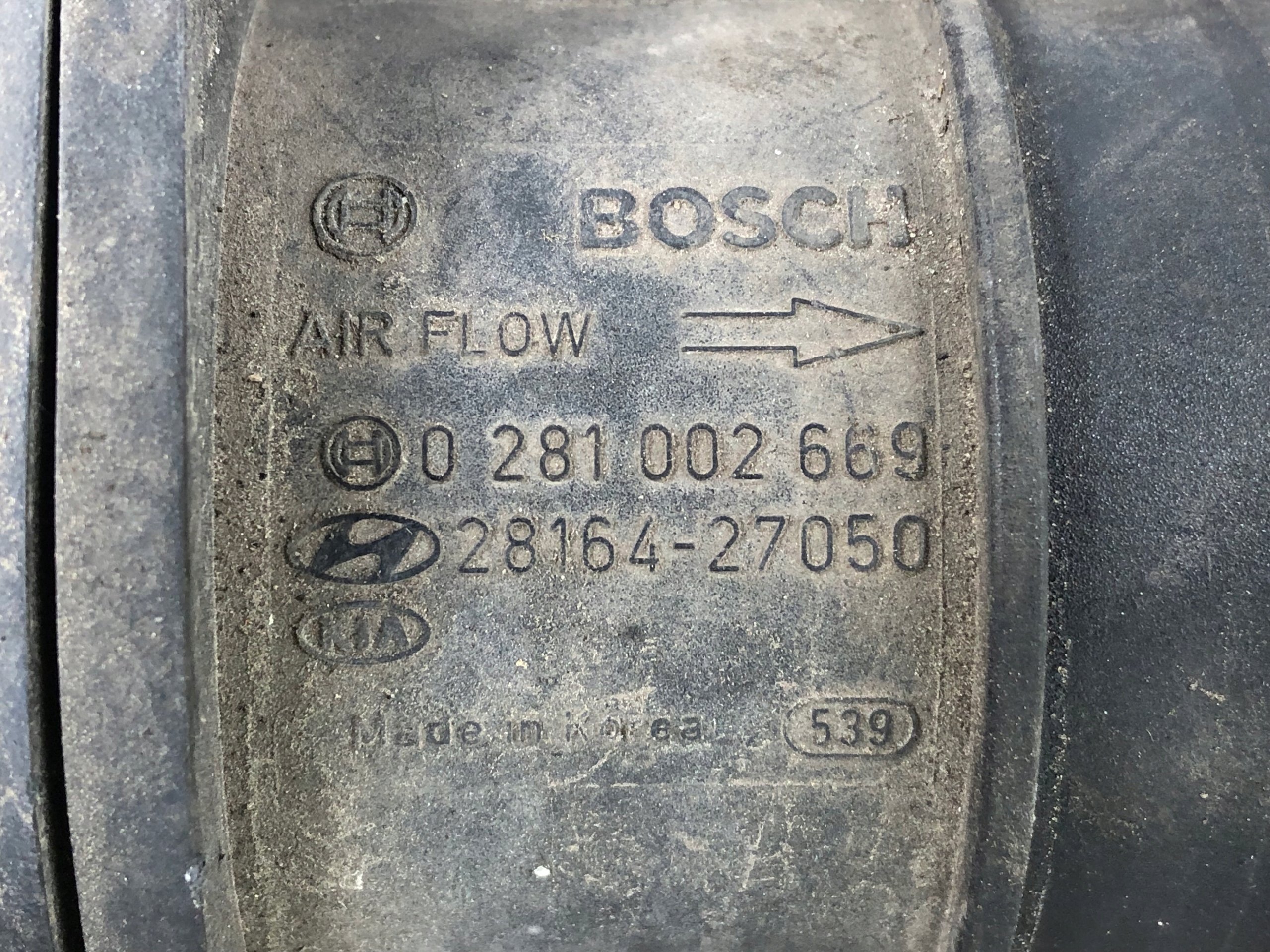 Gehäuse filter luft KIA CERATO 28164-27050