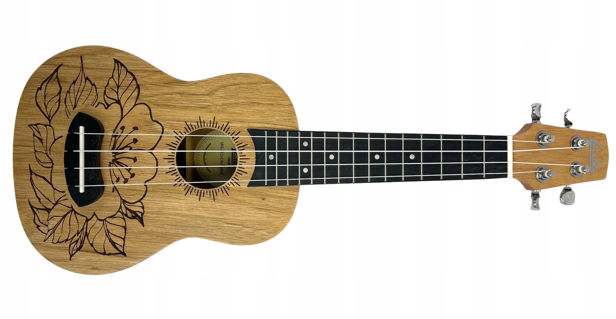 Laila UFG-2111-A Flowers ukulele