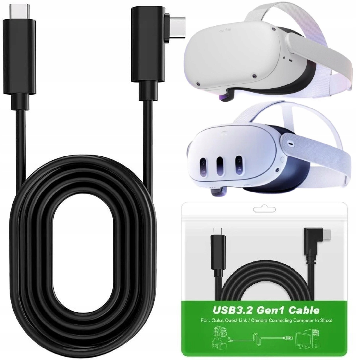  Quest 3 128GB +Quest Linkケーブル +台座 Amazon.co.jp: Syntech Link ケーブル 5M 対応Oculus/Meta Quest
