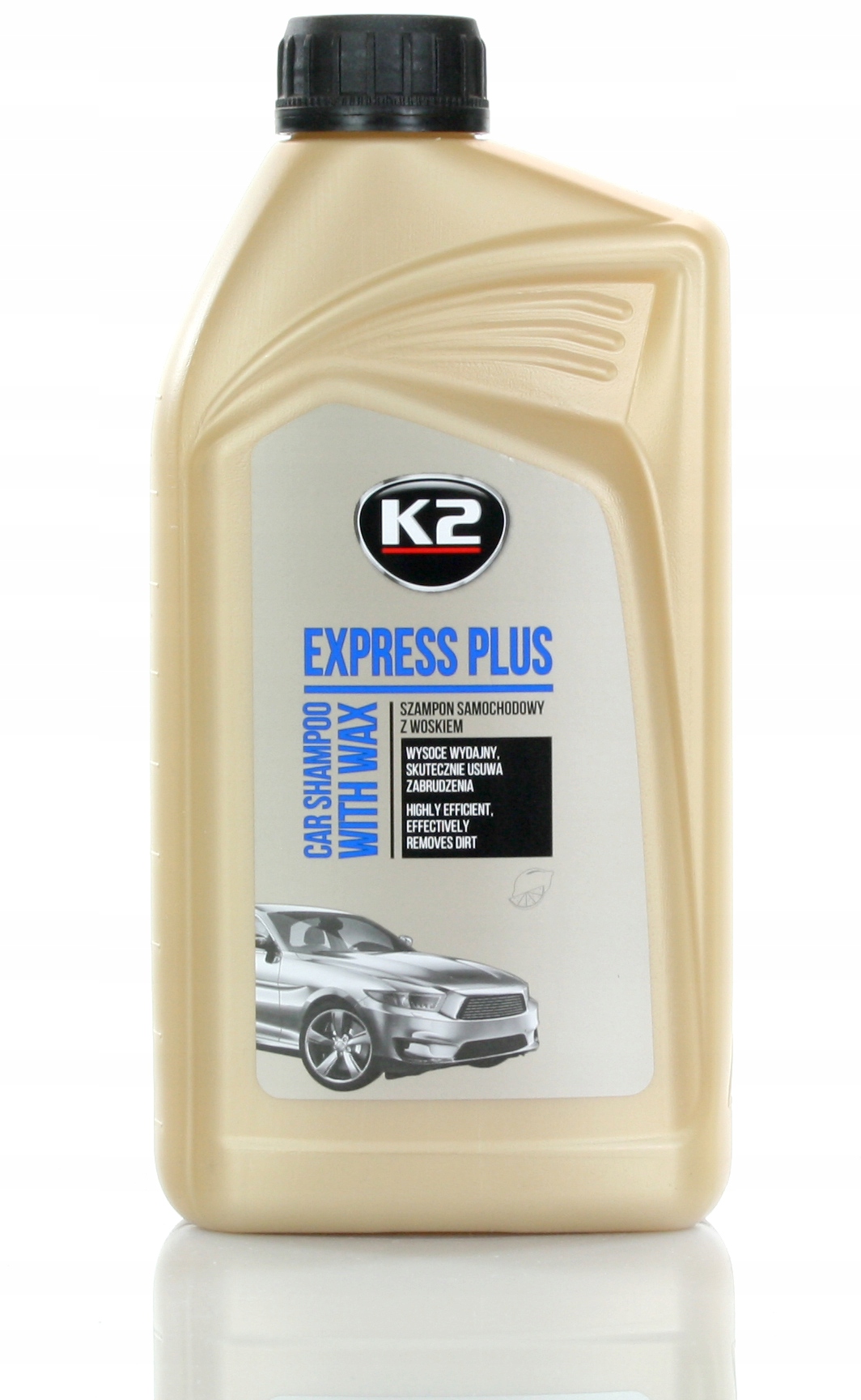 Szampon samochodowy z woskiem K2 Express Plus 1L