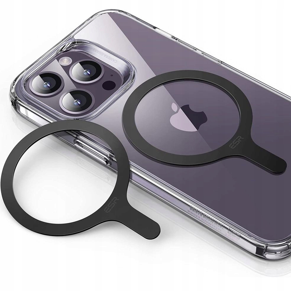 2X UNIWERSALNA NAKŁADKA NA TELEFON MAGSAFE PIERŚCIEŃ MOCNY KLEJ