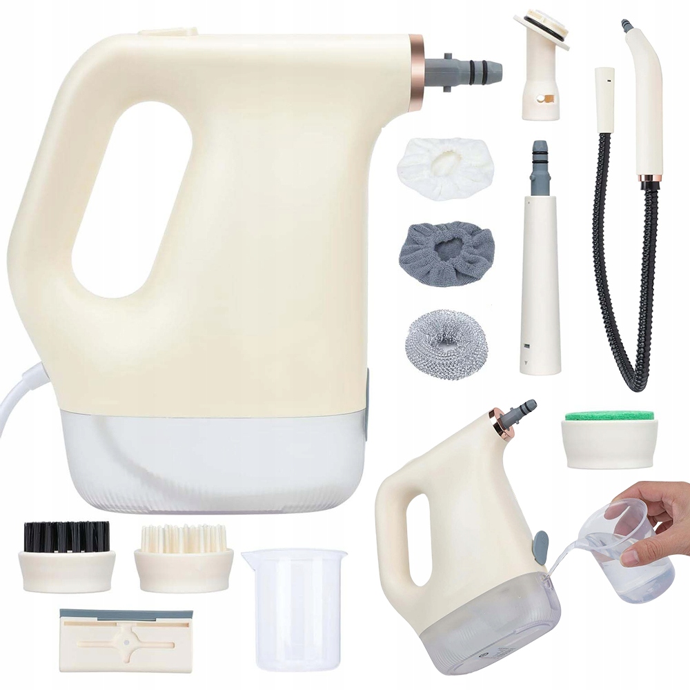 Myjka Parowa Czyścik Ciśnieniowy Do Okien Tapicerki Fug Parownica Pluskwy