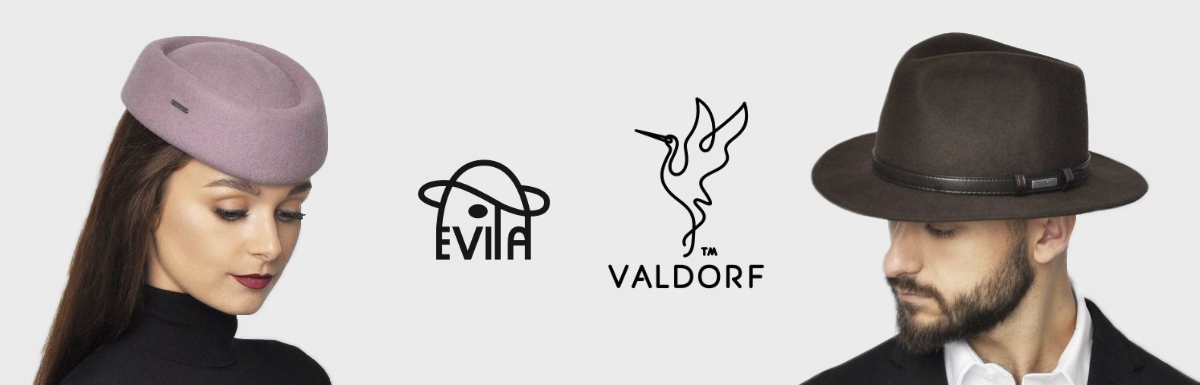 Kapelusz męski fedora BENEDICT crushable roz. 56 Rozmiar 56