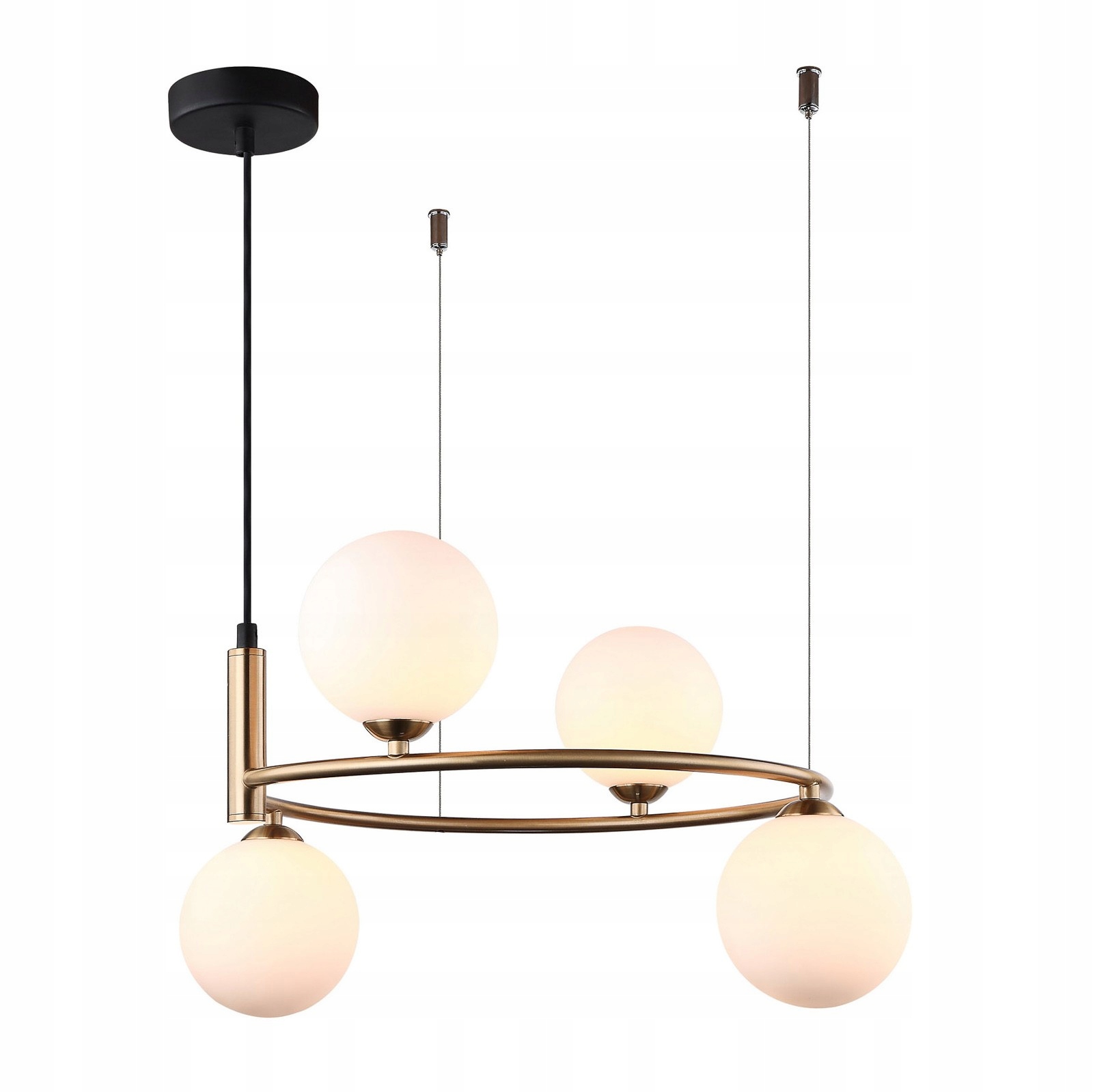 Amily MDM-3974/4 Bro závesná lampa s guličkami