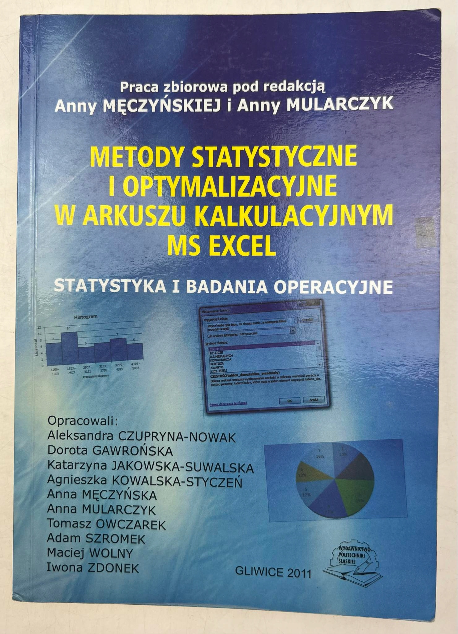 Metody statystyczne i optymalizacyjne w Excel