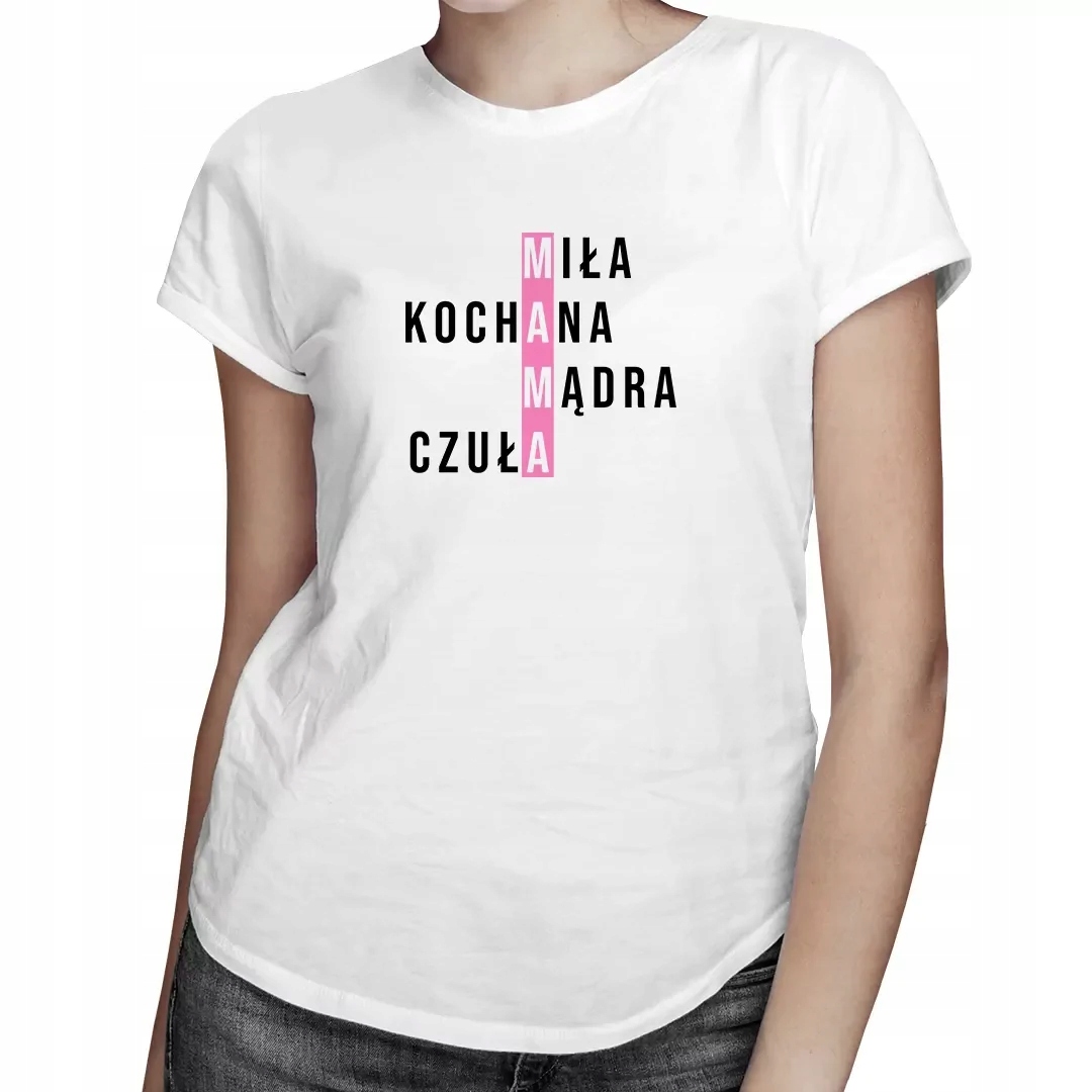 

Mama krzyżówka koszulka dla mamy Dzień Matki