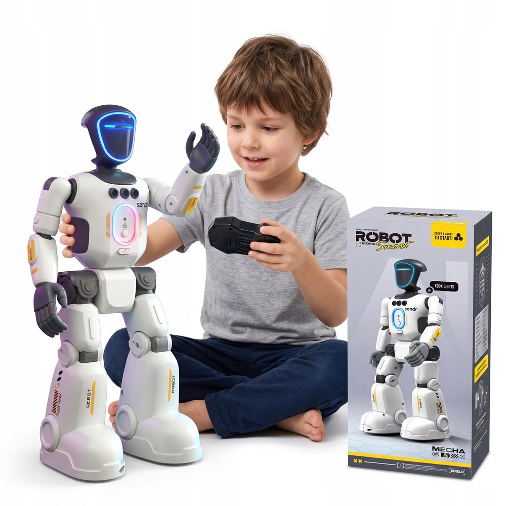 Robot Interaktywny Sterowany Gestem Pilotem Programowanie Mówi Tańczy Usb