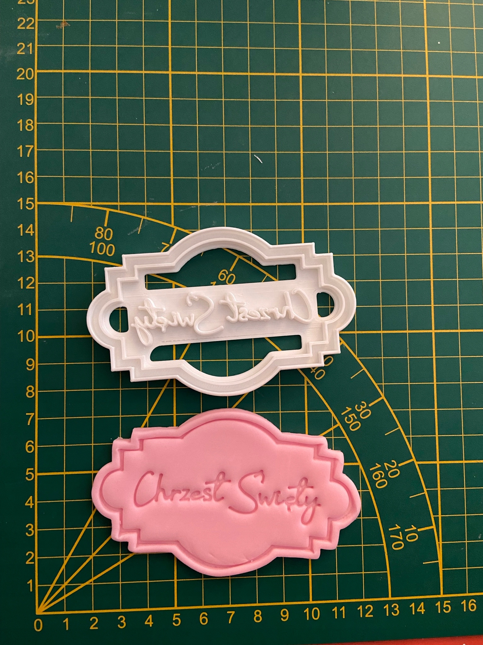 

Forma Wykrawaczka do masy cukrowej Chrzest święty