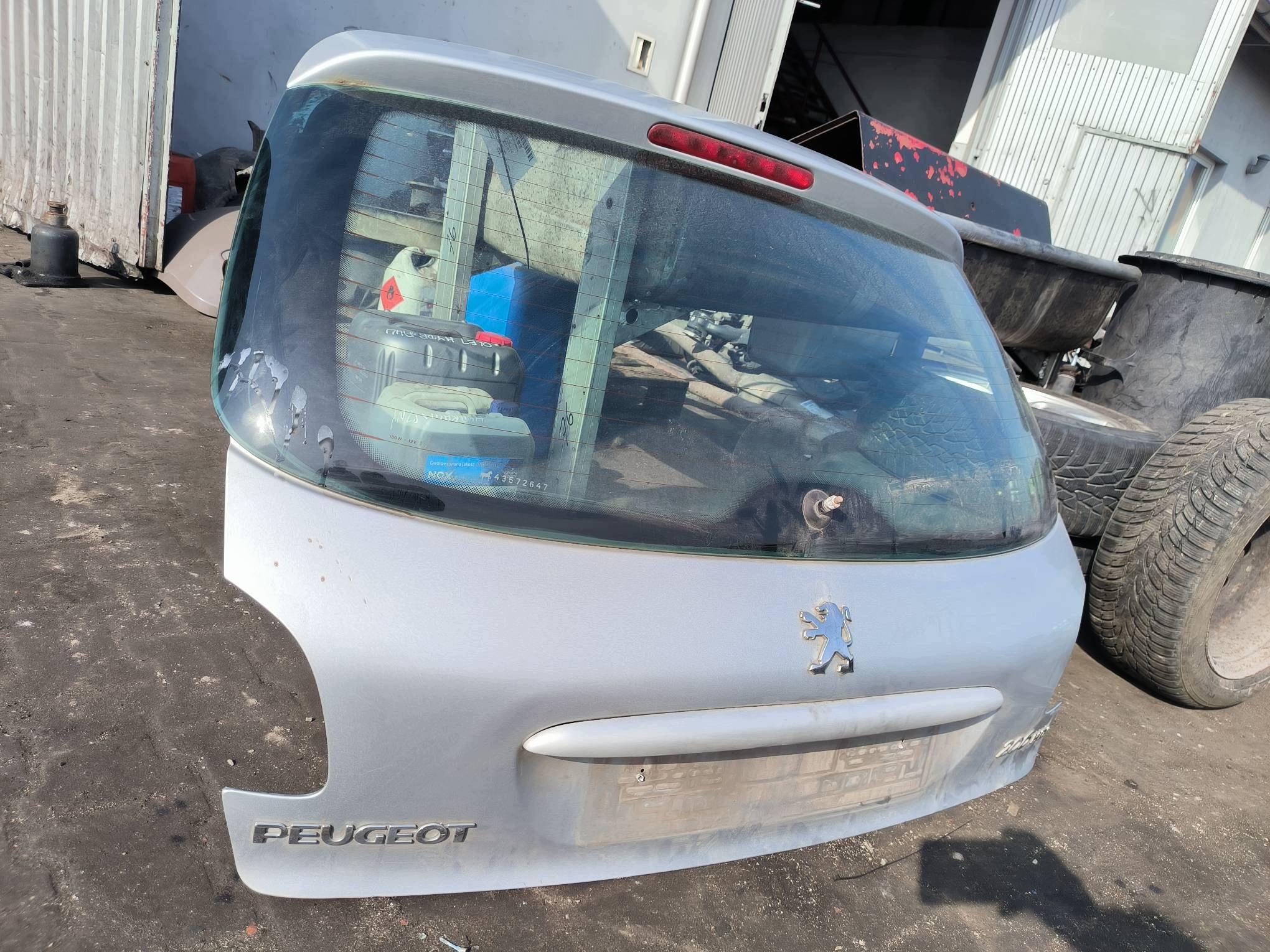 trunk door boot PEUGEOT 206 LIFT