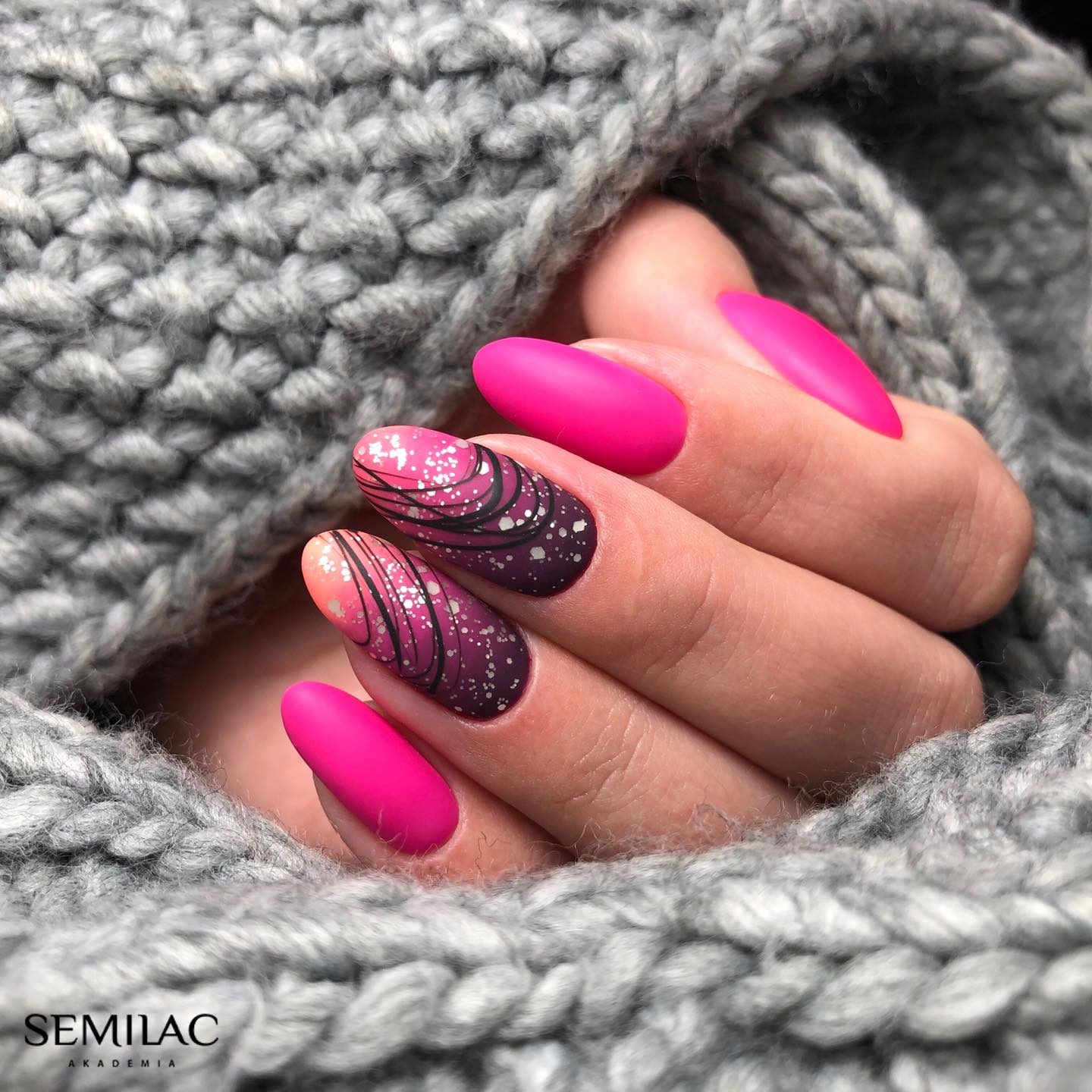 SEMILAC 170 Pink Wink UV LED Lakier Hybrydowy 7ml Rodzaj lakier kolorowy