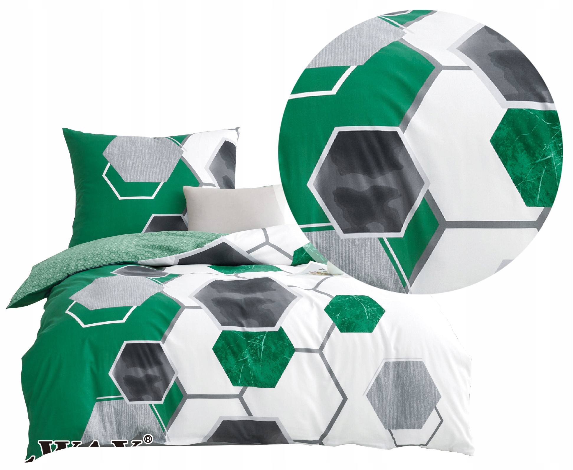 Komplet pościeli 140x200 Elway 5052 100% Bawełna Satynowa Nowe