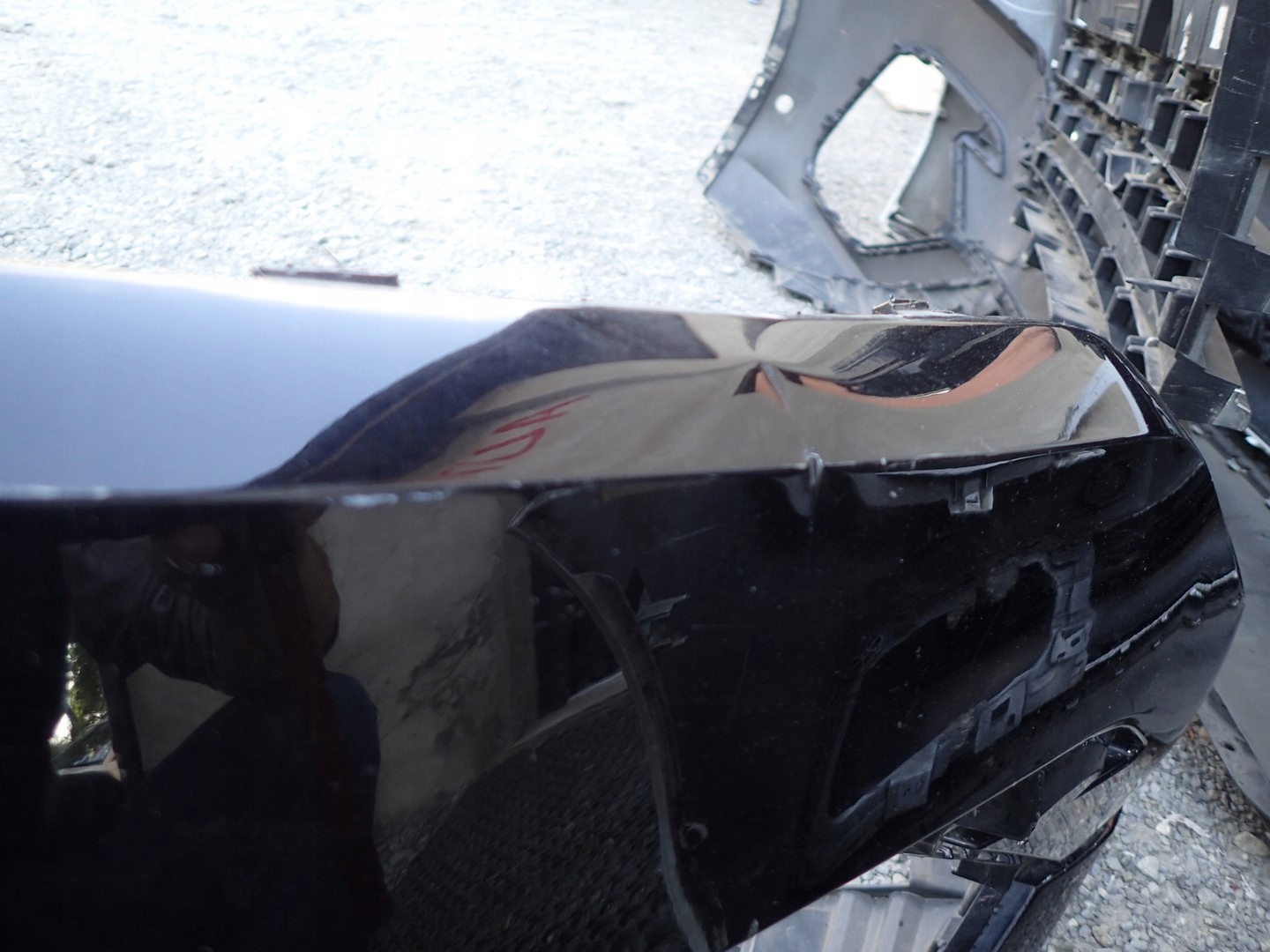 bumper front front VW TOUAREG 3 III 760 R LINE