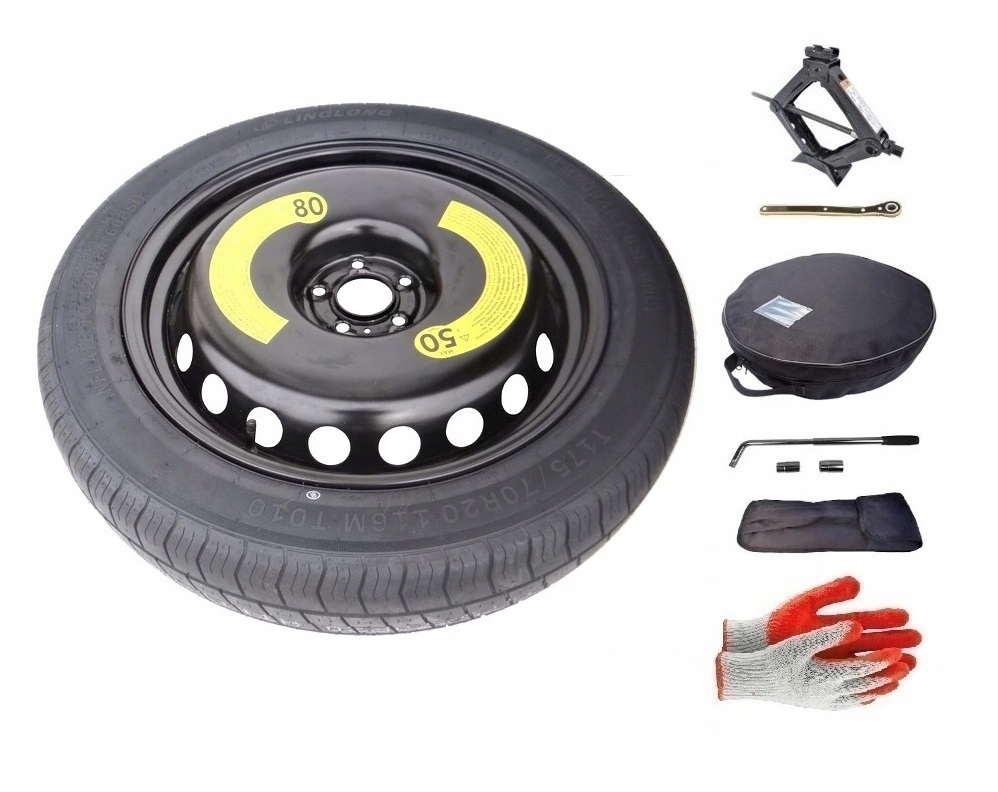 Подъездное колесо 20 AUDI Q7 II (2015 -) новое + комплект