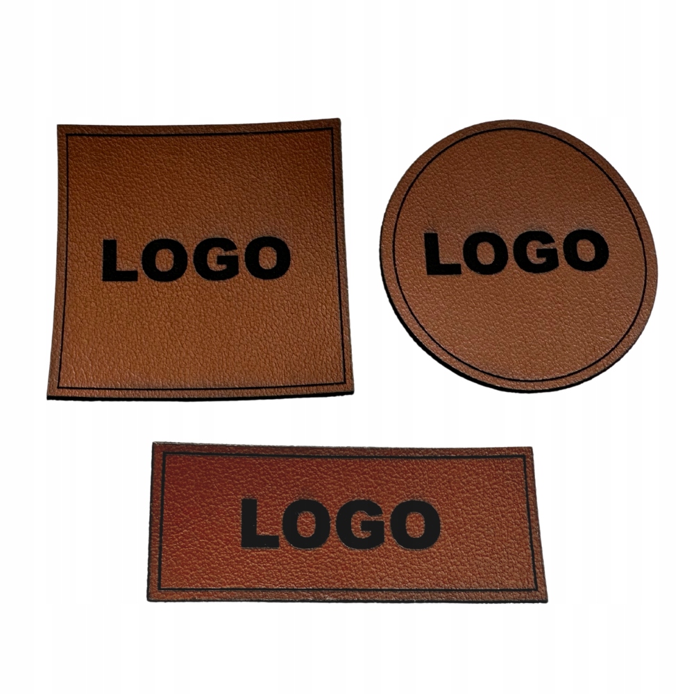 Etikety S Logem Personalizované Kožené Pro Oblečení Tašek Batohů Bot 200SZ