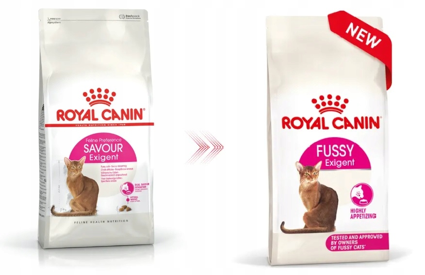 Suché krmivo pro kočky Royal Canin Exigent Fussy 4 kg pro vybíravé kočky