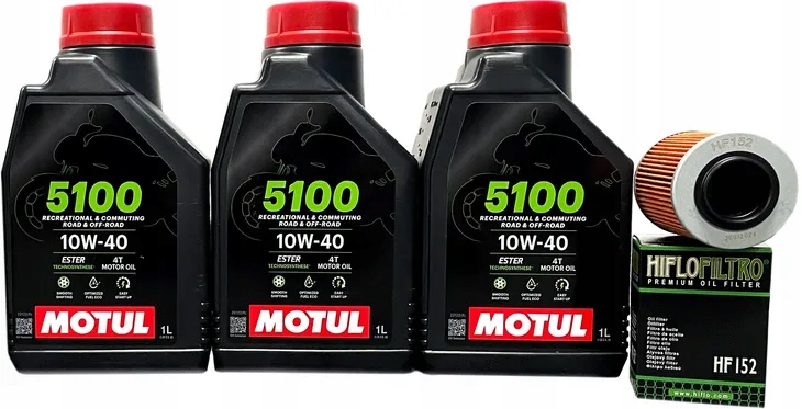 Olej filtr Cf Moto 450 520 625 Zestaw serwisowy Motul