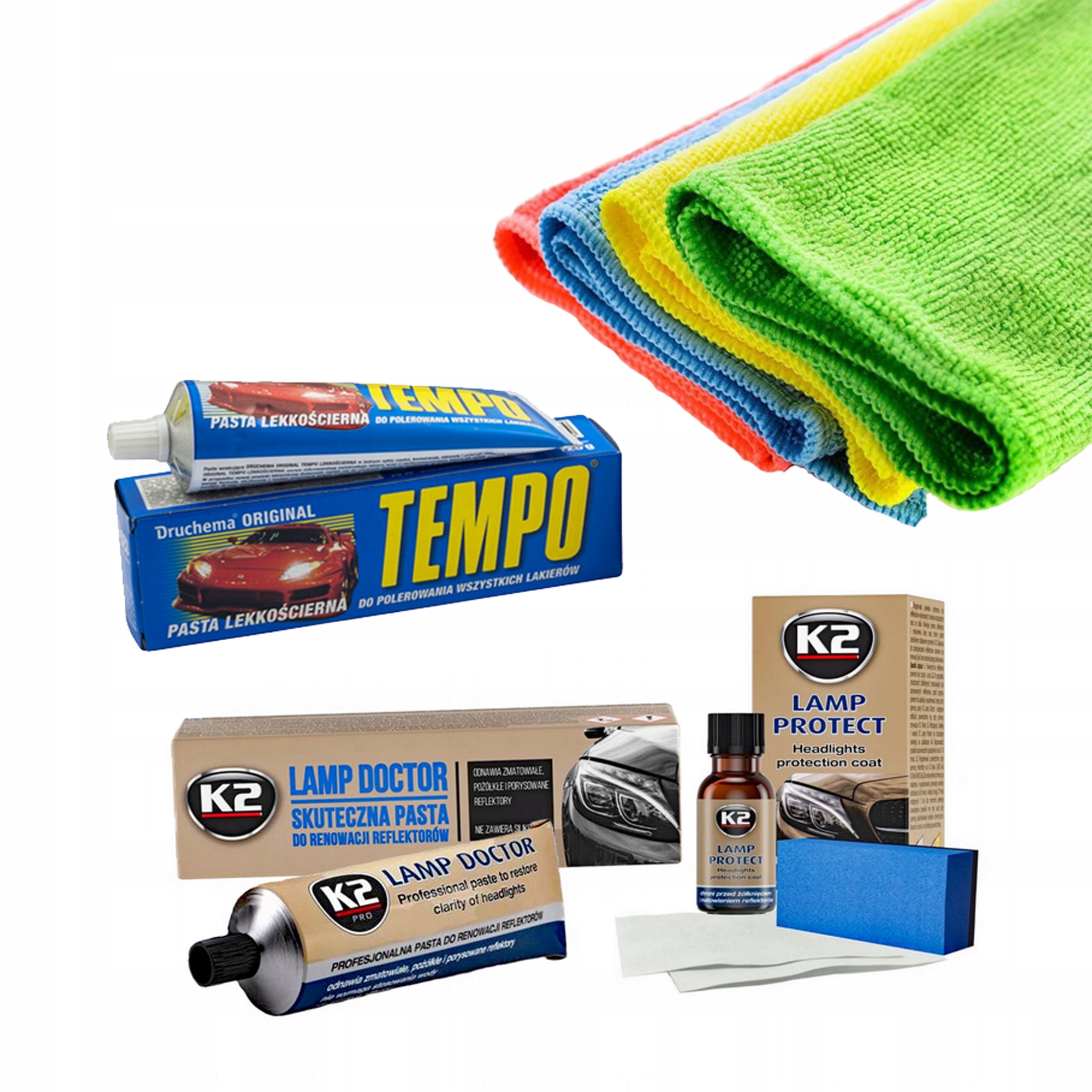 K2 LAMP DOCTOR + PROTECT RENOWACJA REFLEKTORÓW