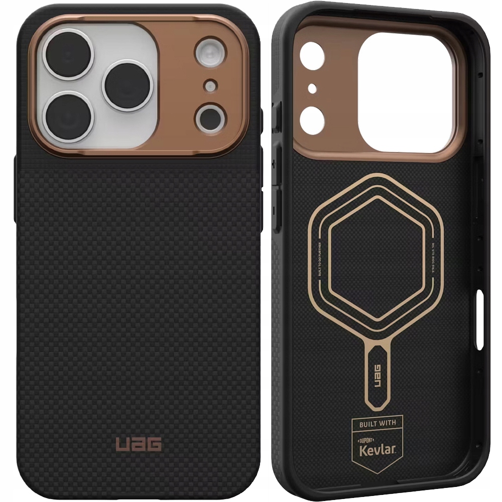 Pouzdro Urban Armor pro iPhone 17 Pro obal zadní kryt s pancéřovým pouzdrem