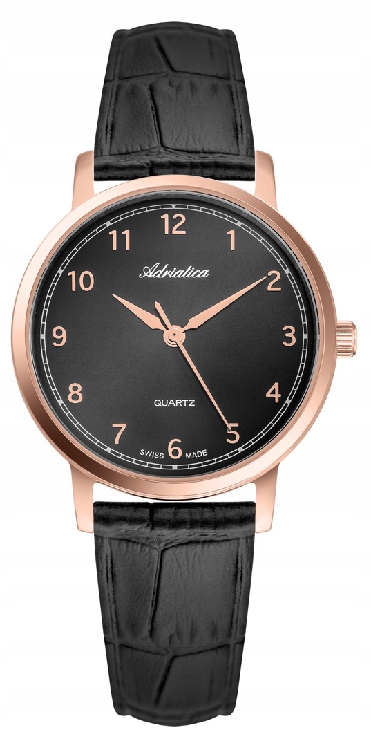 Dámské hodinky Adriatica A3187.9224Q růžové zlato gravírování
