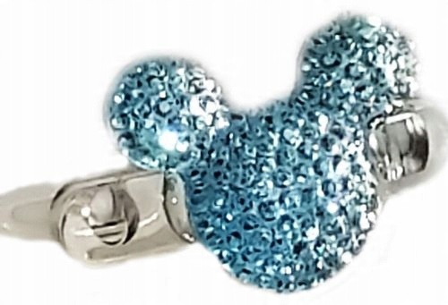

Błękitna Myszka Miki Błękitne Diamenciki Spinki