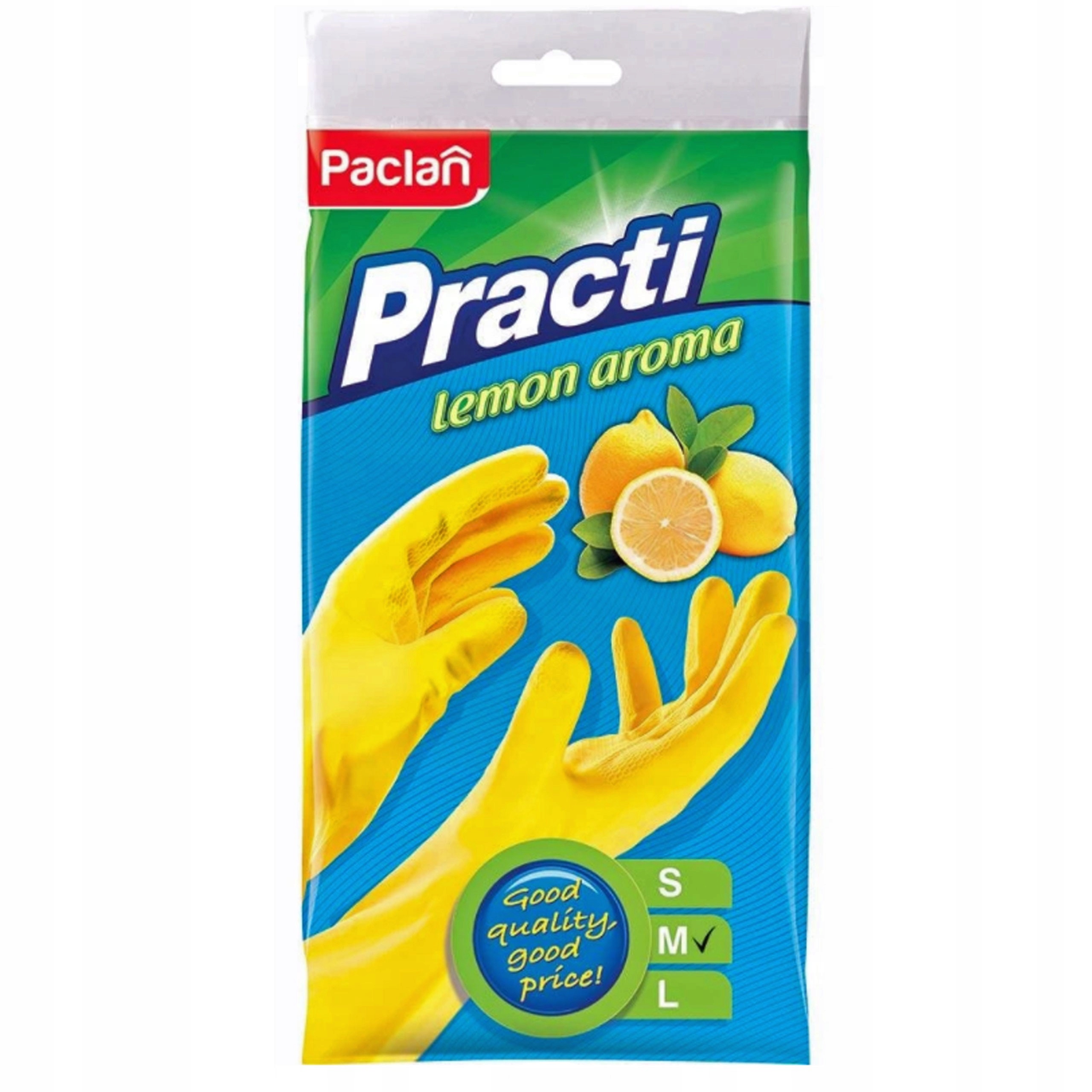 

Paclan rękawice gumowe zapachowe rozmiar M