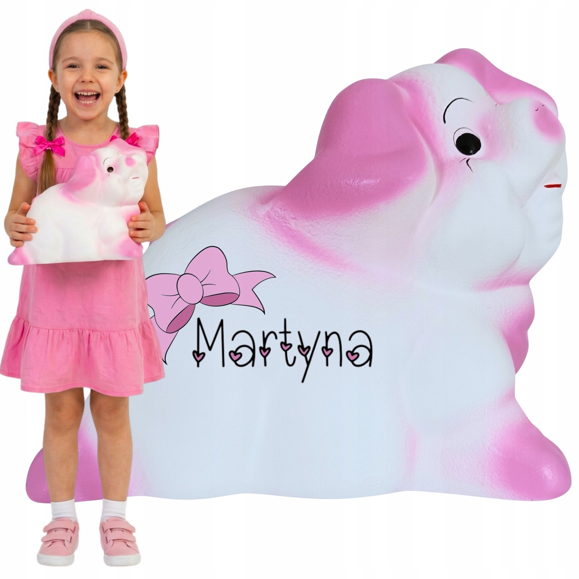 Personalizovaná pokladnička S Jménem a grafikou Tvůj Text velká XXL keramická