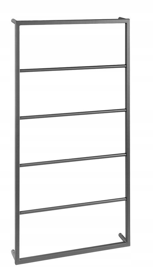 Ska nástenný sušiak uterákov 600x1150x100, čierna mat (SKA502) /ka/