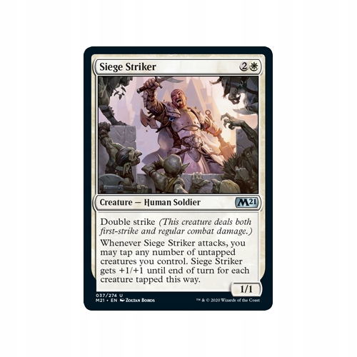 Mtg 4x Siege Striker (Uncommon)