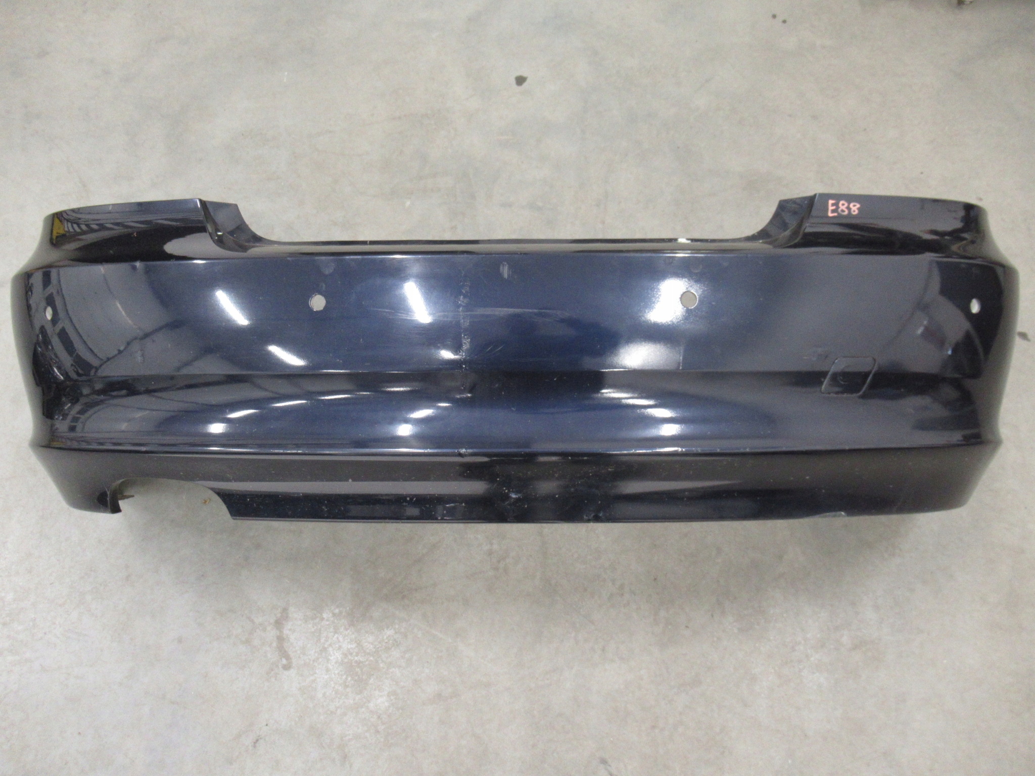 Stoßstange heck hinten BMW e82 e88 PDC A35 MONACOBLAU