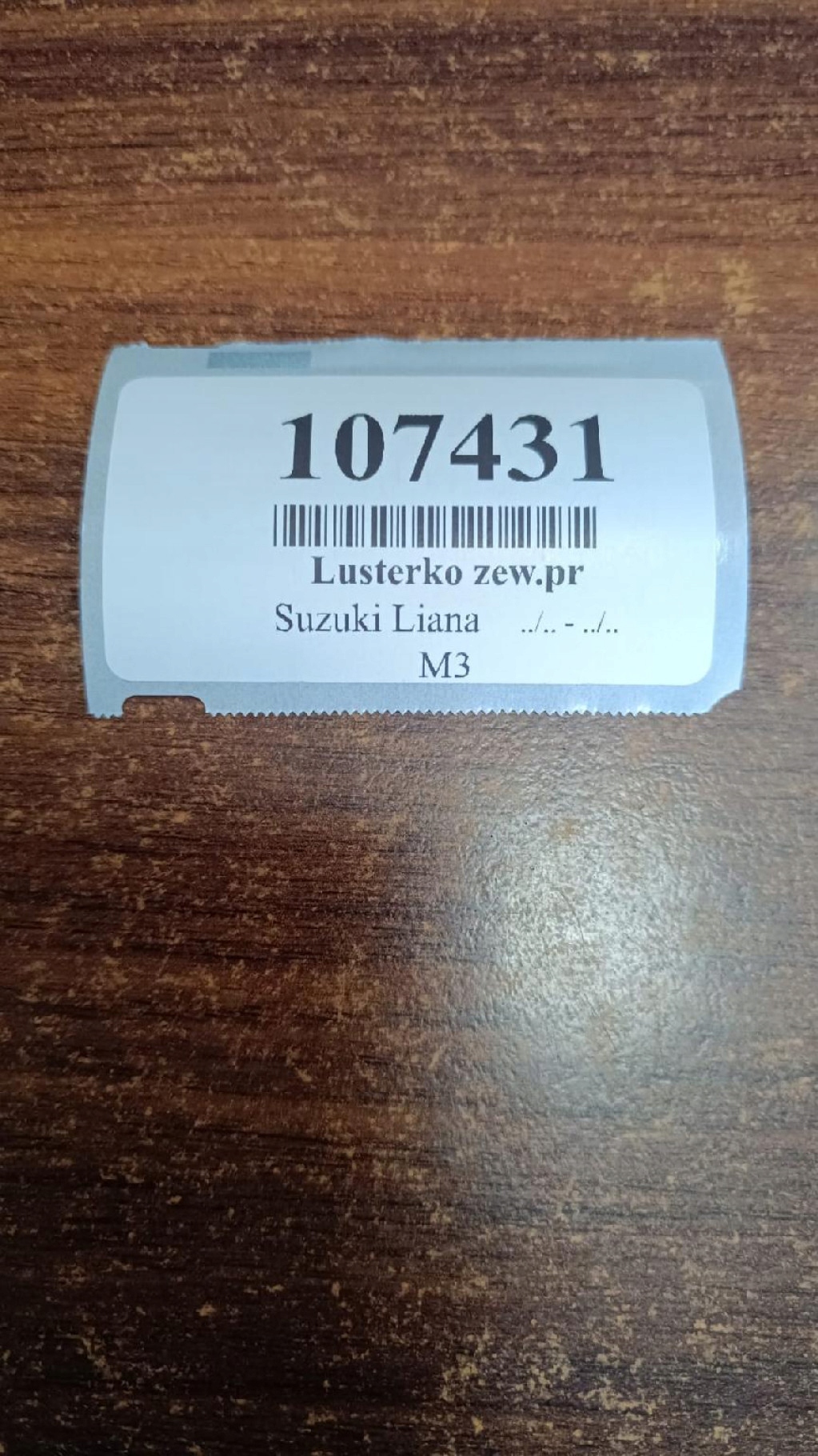 SUZUKI LIANA mirror right 5 PIN