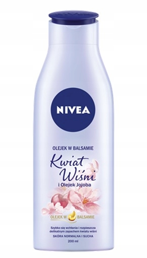 

Nivea Balsam Olejek Jojoba Kwiat Wiśni 200ml