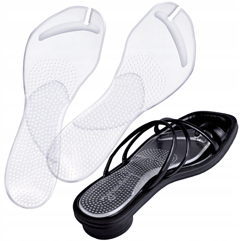 ŻELOWE Profilowane WKŁADKI do BUTÓW JAPONEK Szpilek SANDAŁEK nr Wbs22