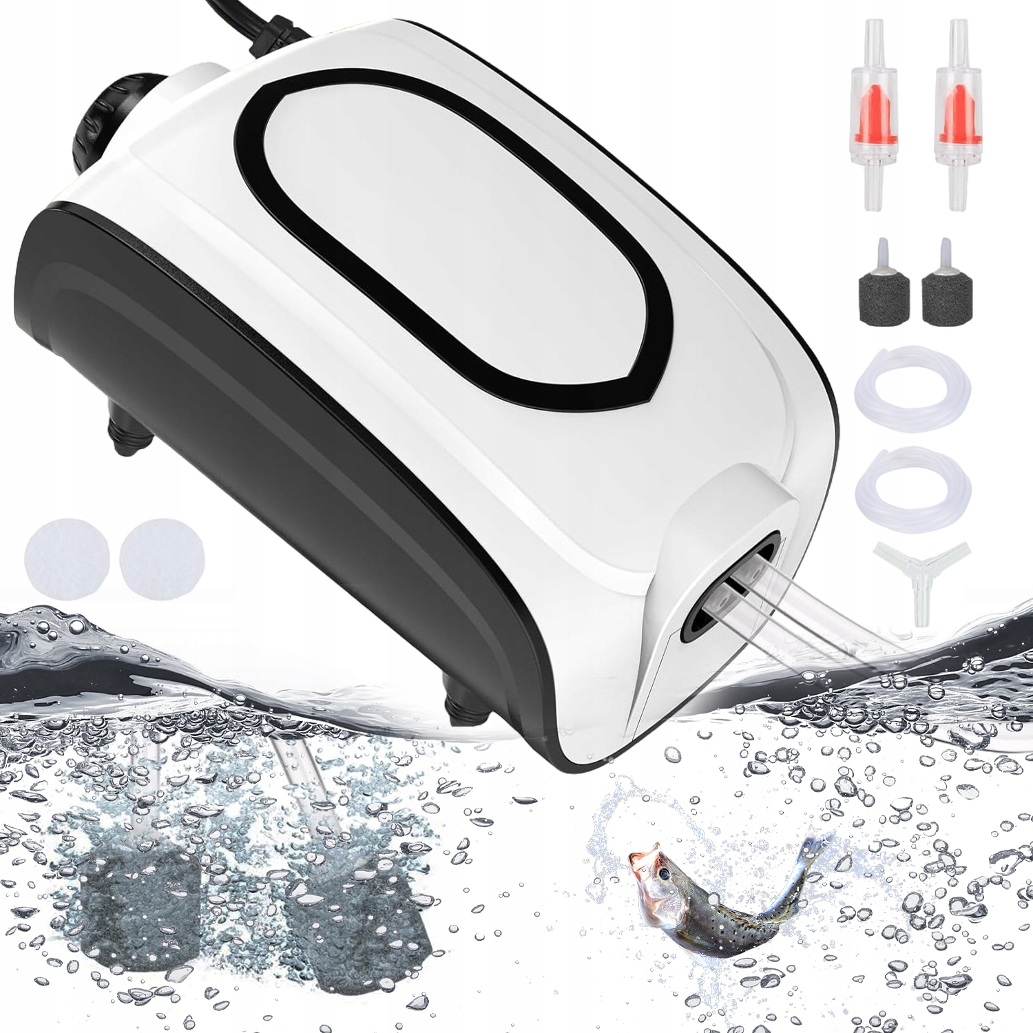 Ultra Tichá Energeticky Úsporná Pumpička Do Akvária 420 Lh, Kompletní Sada