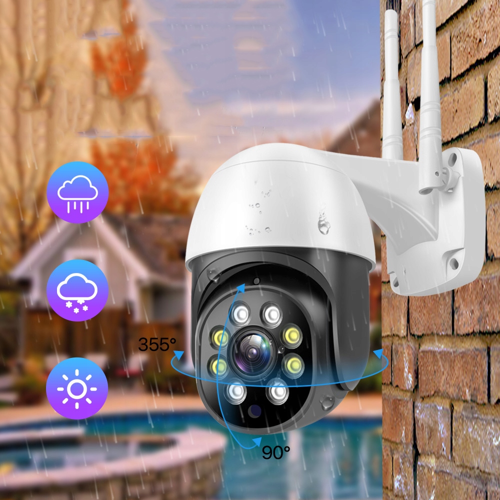 KAMERA BEZPRZEWODOWA ZEWNĘTRZNA OBROTOWA WIFI 2MPX Model N8-200W-IR-2MPX