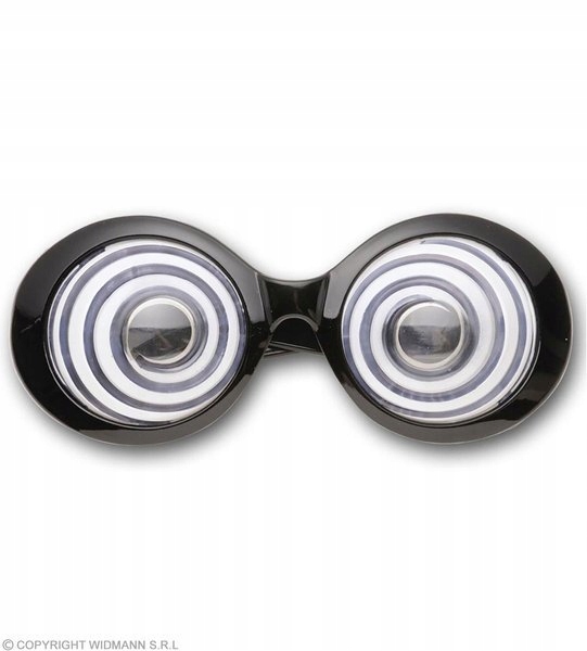 OKULARY LUNATYK EINSTEIN DOKTOREK ZAKRĘCONE