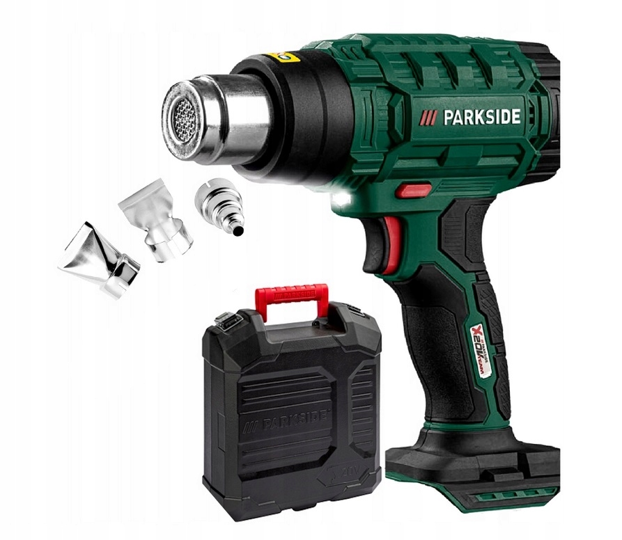 Parkside Opalarka akumulatorowa walizka akcesoria Mocna Phlga 20-Li