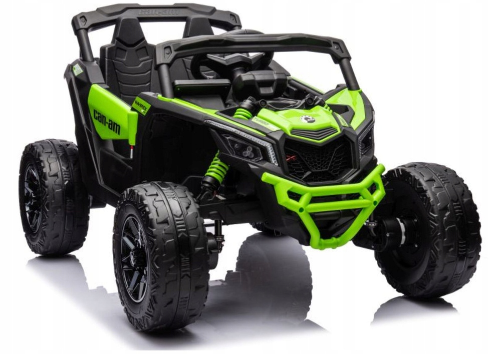 Auto na akumulator Buggy DK-CA003 terenowe lakierowane zielone dla dzieci