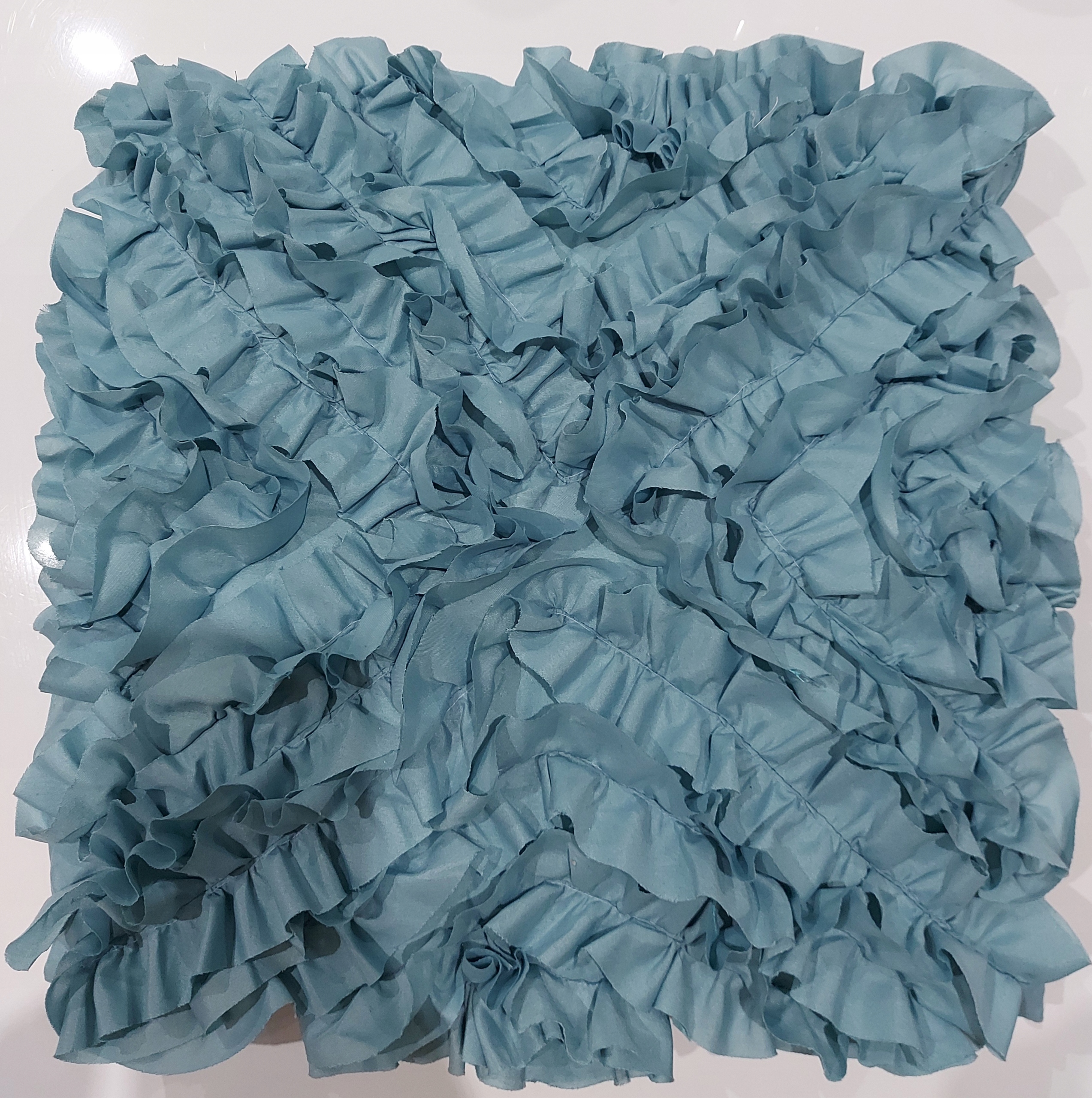 

poszewka Mirena 45 x 45 mięta falbany dolly