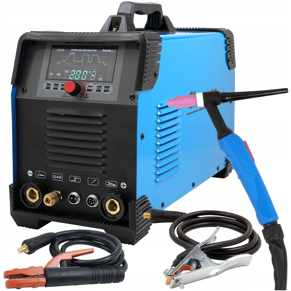 

Spawarka Tig Ac/dc Sherman 200A Mma Multipro