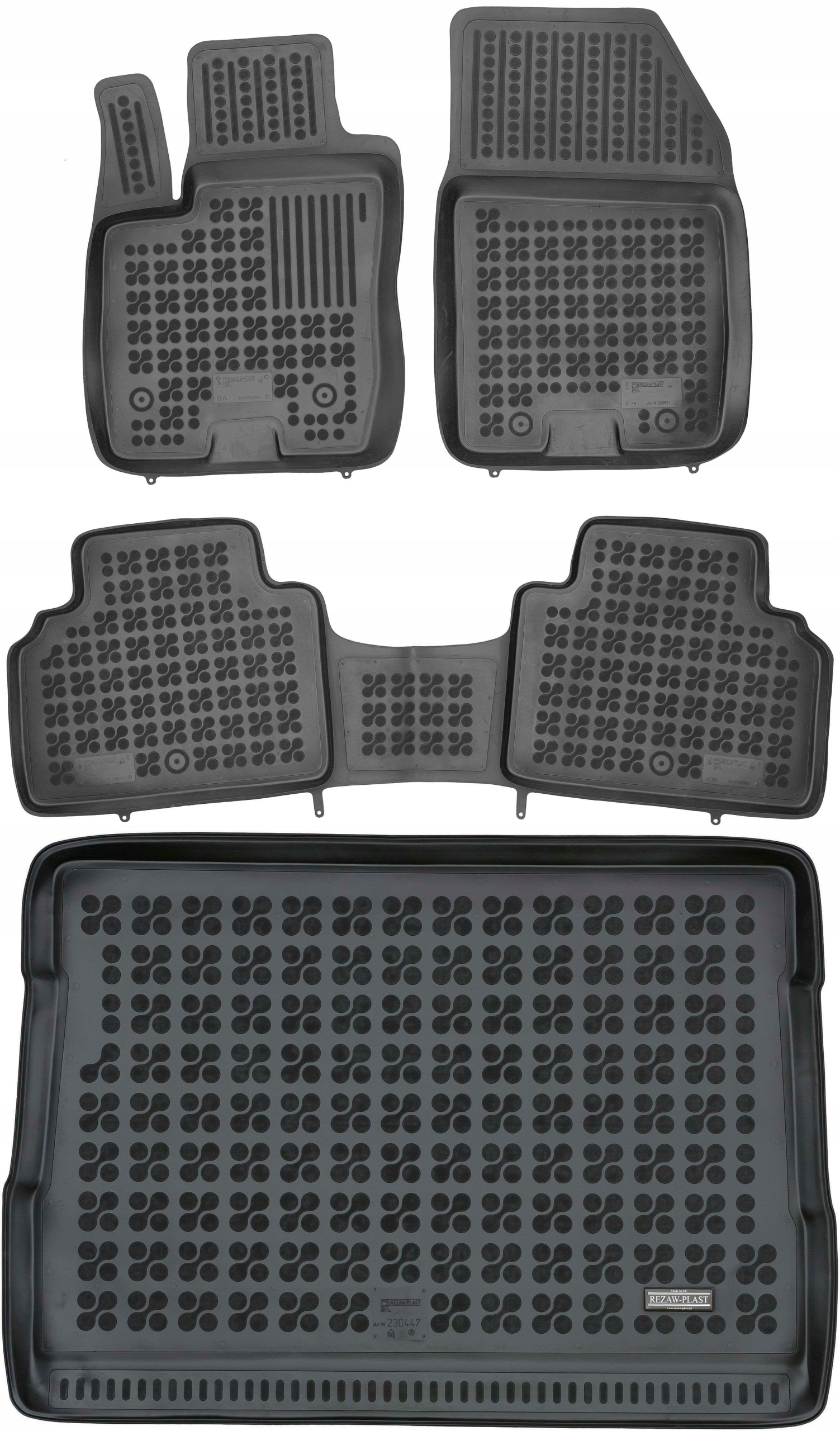 

Ford Tourneo Courier 2014- Dywaniki gumowe mata