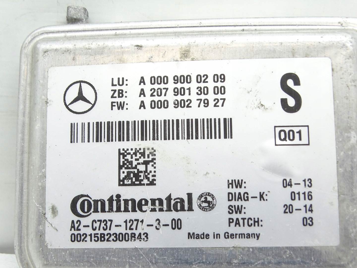 KAMERA windows front front MERCEDES GLE W166 X166 A0009000209