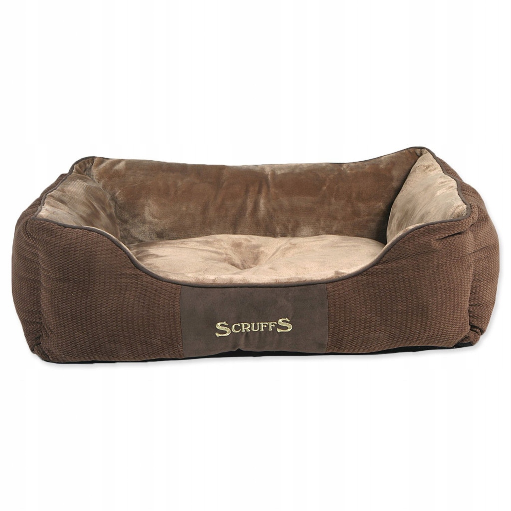 Levně Scruffs Chester Box Bed čokoládový L 75x60cm