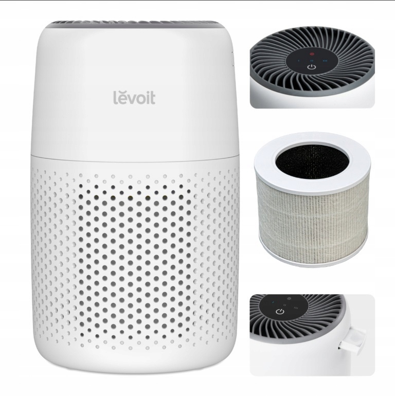 Oczyszczacz powietrza Levoit Core Mini True Hepa cichy wydajny na alergie