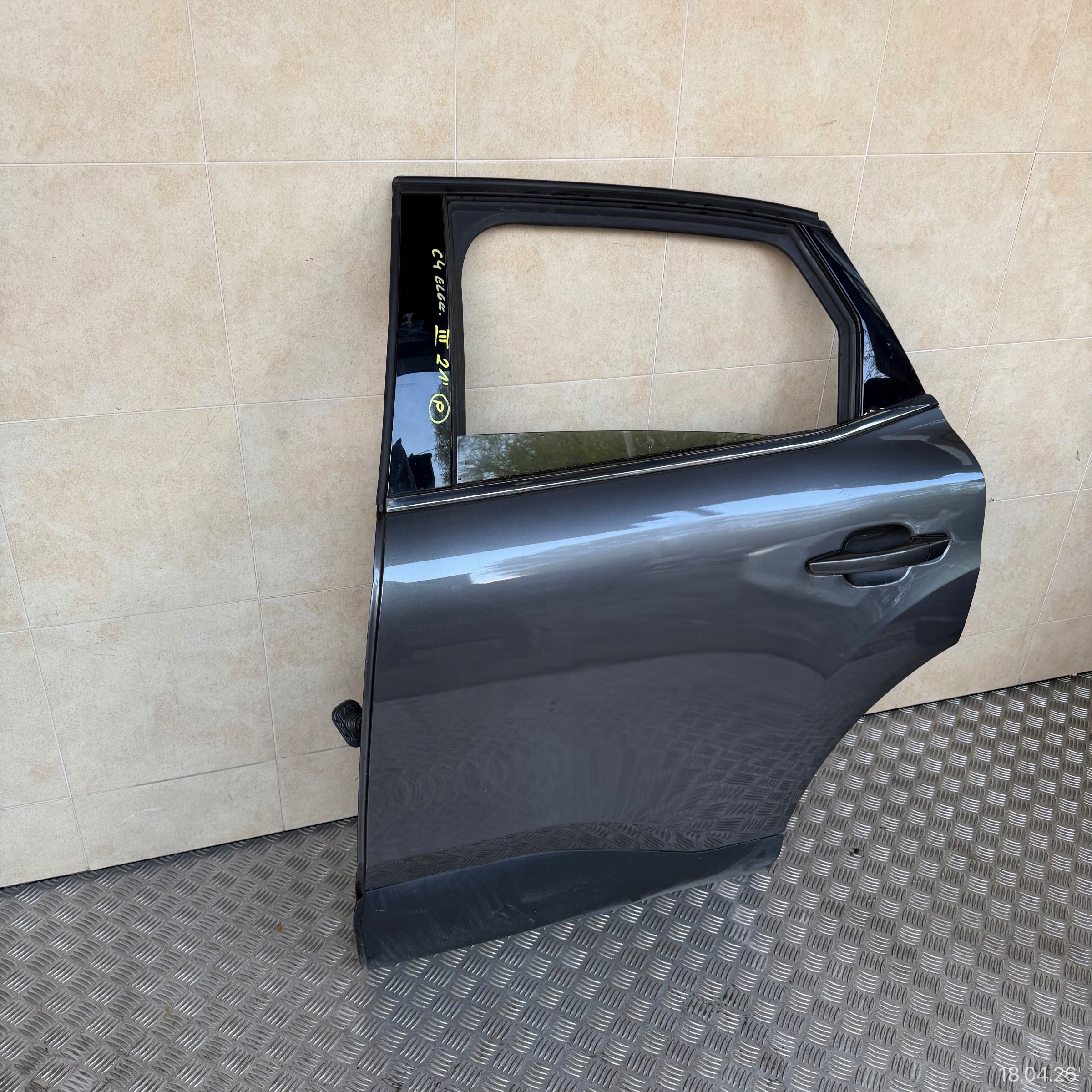 door complete rear. left CITROEN E-C4 C4 III 2021 ROK